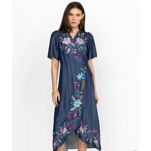 Johnny Was Nico Wrap Dress XS